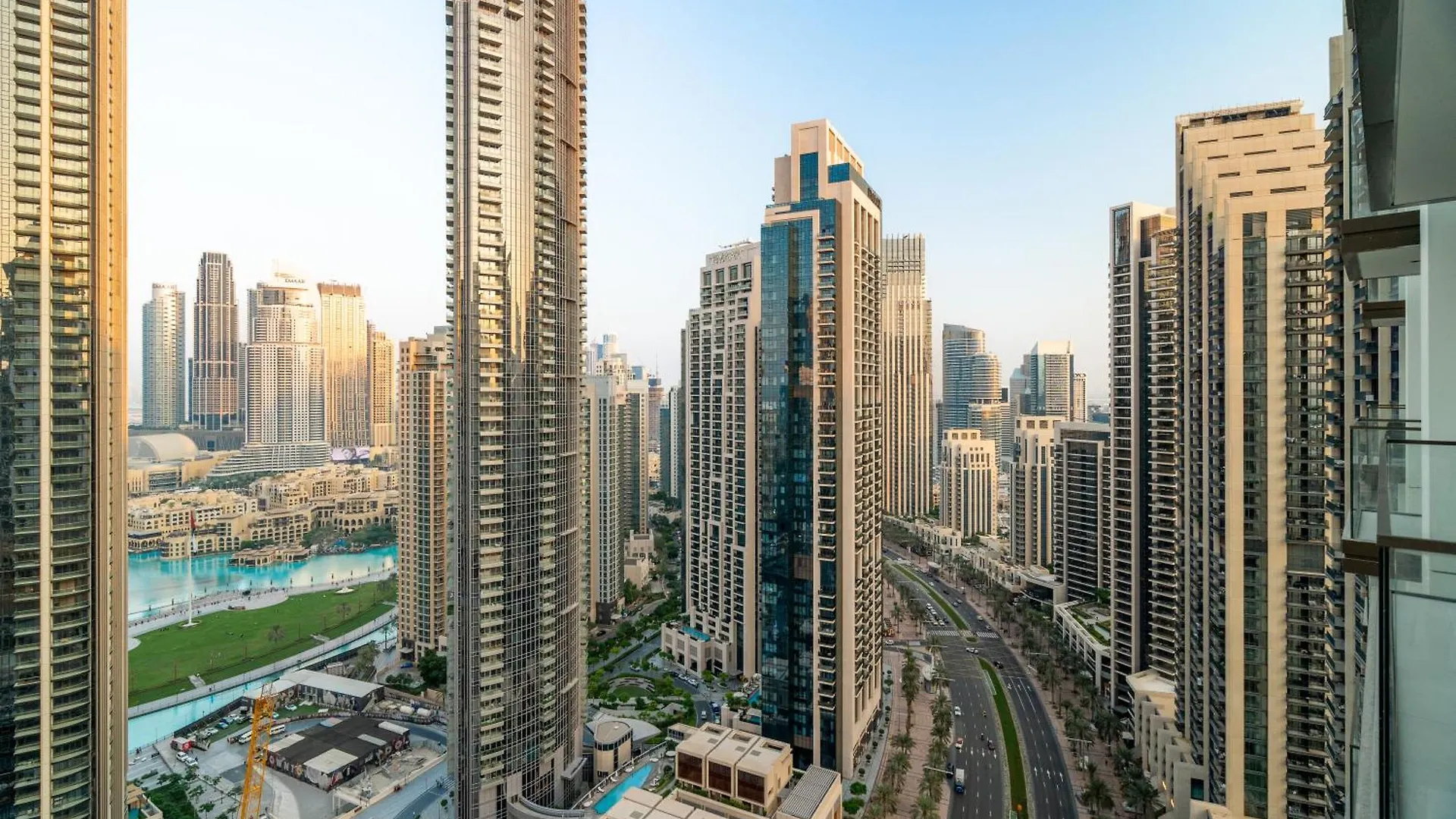 דירה Burj Khalifa View Luxury Steps From Dubai Mall