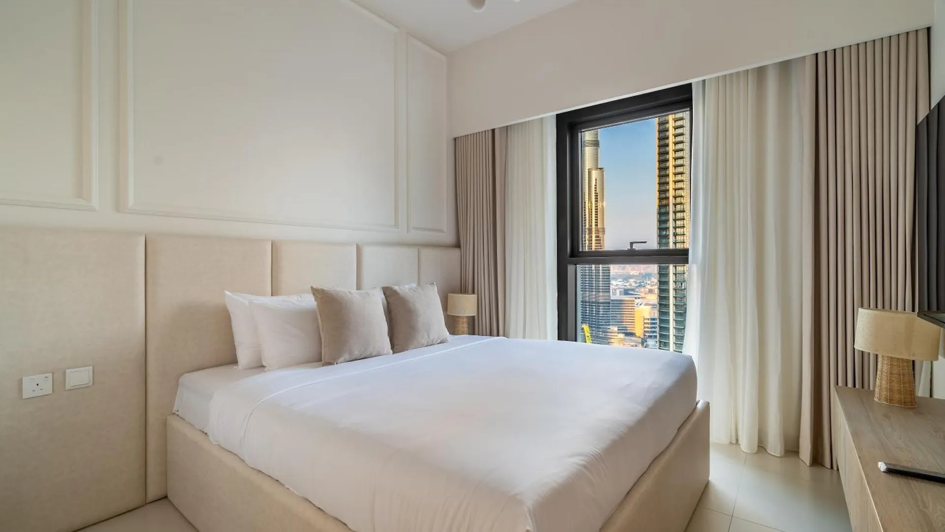 Burj Khalifa View Luxury Steps From Dubai Mall 0*,